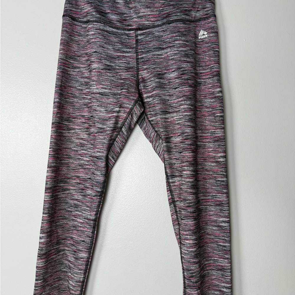 RBX Women Leggings - Pink and Gray